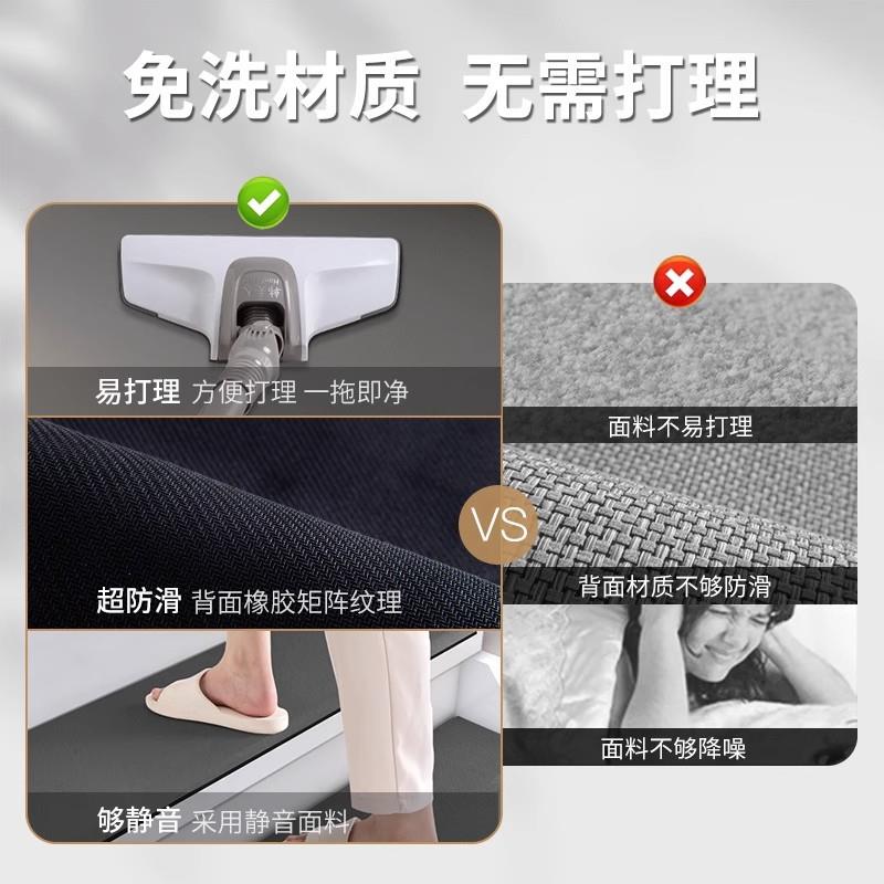 楼梯踏步垫免洗防滑吸水垫家用台阶可擦洗剪裁地毯loft楼梯垫