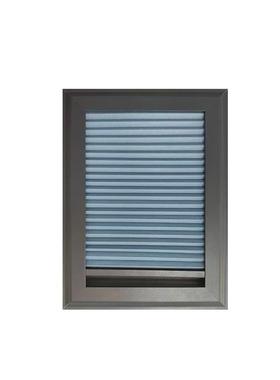 三埃内开帘2窗023年新款免F96889SS孔可订光折叠蜂巢打帘内嵌白遮