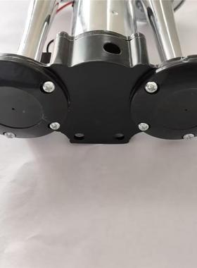 汽车电控气喇叭122V超响改货装车4V电泵喇叭改装双管气汽车电控一