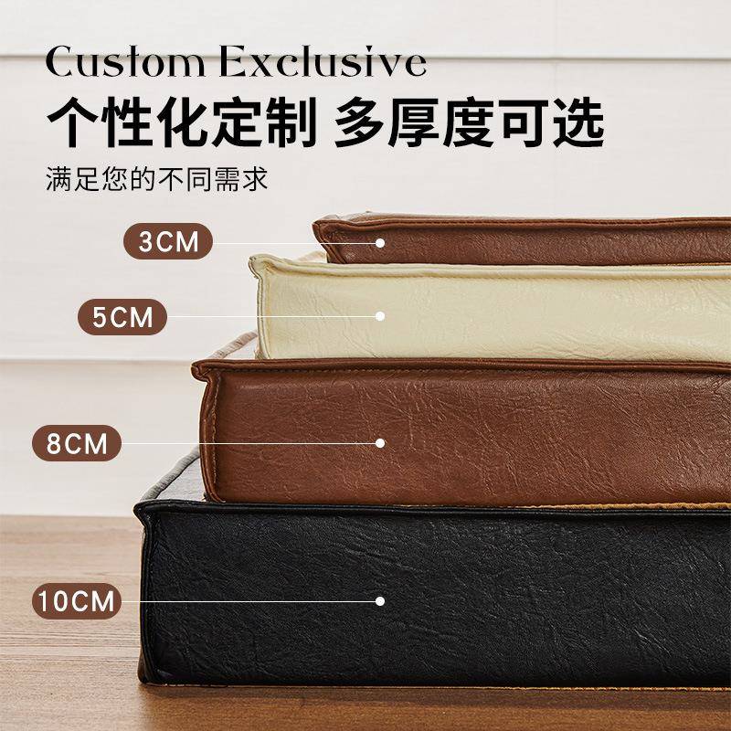 主卧阳飘窗窗榻台垫子2台025新款轻奢油蜡皮防水防晒垫z0620-01防