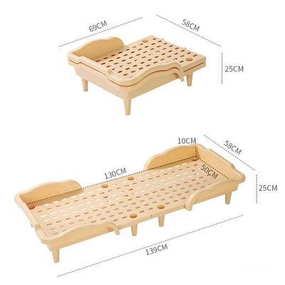 幼儿园物专用床叠30427叠床家庭塑料午休可折叠单人儿童午床睡宠