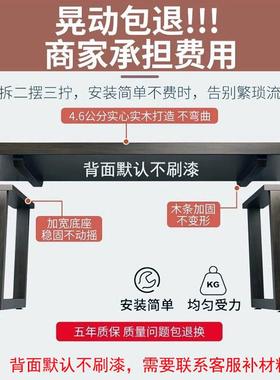 实工木双电脑桌台式人家用电竞桌简大约卧室板书桌作台两JMH97197