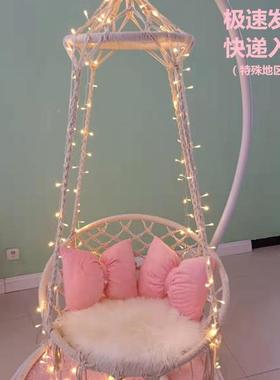 5V【买一送十】人可躺躺吊篮椅家用阳62036台吊成椅椅懒人藤沙发