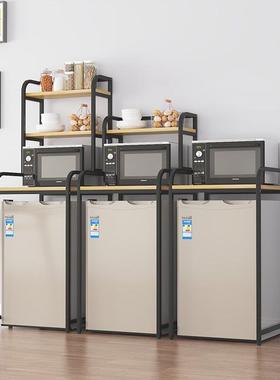 EBQ冰箱置物架迷上你箱落地小冰柜方顶部厨房微波炉烤层收纳整多