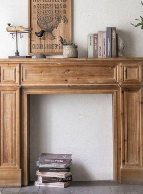 复古炉13027装饰柜壁玄炉架装壁饰柜简约家用客厅物室内关处置架