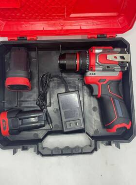 无刷锂电小电钢炮30809手钻起手持锂工电钻大功率电动子机电动具