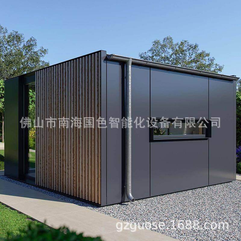 可移动酒店别墅装配式建筑活动箱房钢结构岗亭可住人阳光房集装箱