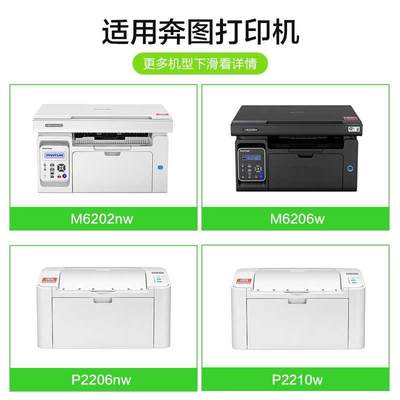 彩格适用奔图M6202nw硒鼓PD-213 P2206nw M6603nw 6206w墨盒P2210