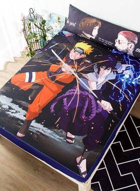 澳棉印花床笠磨毛床罩双人席梦思保护套1.5m/1.8米床