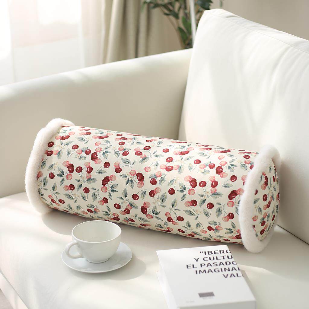 秋季沙发客厅抱枕长条睡觉夹腿靠枕可拆洗圆柱靠垫床头轻奢靠背棉