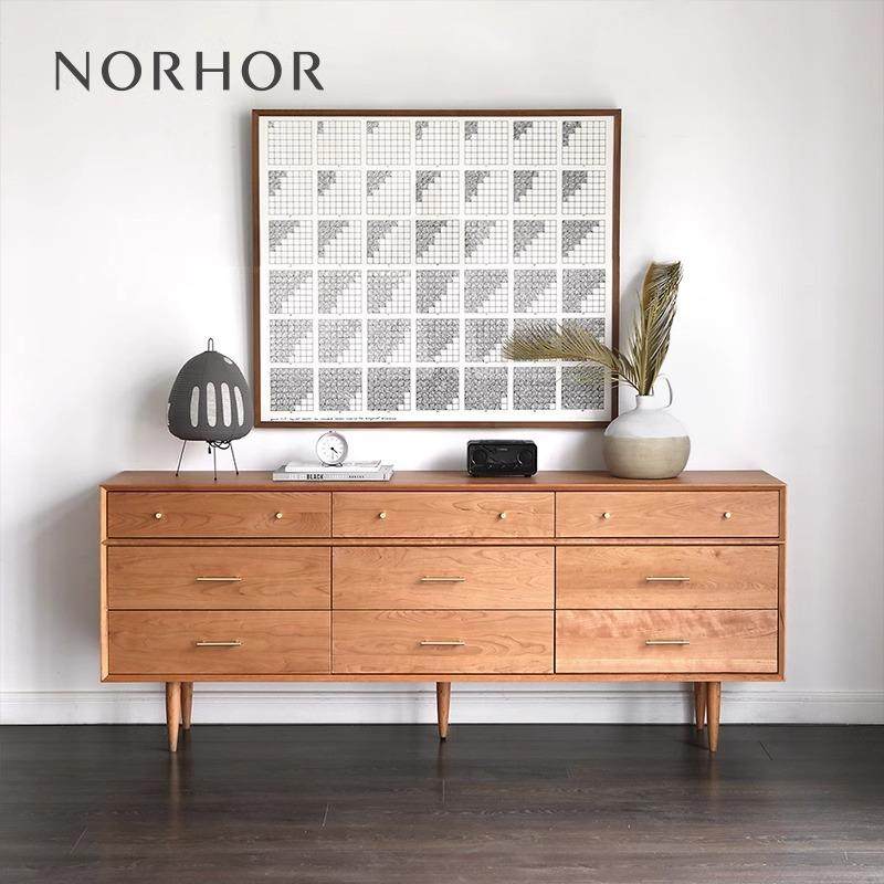 北欧表情实木九斗柜日式复古简约樱桃木橡木收纳餐边柜全实木,农机/农具/农膜,其它农用工具,淘宝优惠券,粉丝福利购,淘宝优惠卷