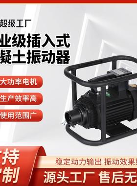 工业级插入式混凝土振动器建筑用水泥捣固机机械汽油路面震捣器