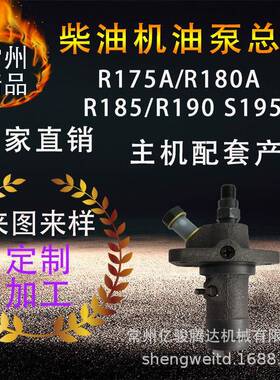 直销主机配套产品柴油机喷油泵总成R175R180AR185R190R195