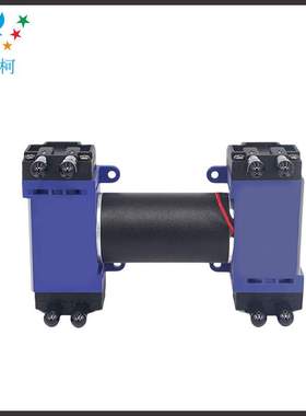 1230SPM双头泵微型泵负压隔膜泵直流气泵增压泵3v真空泵抽气泵