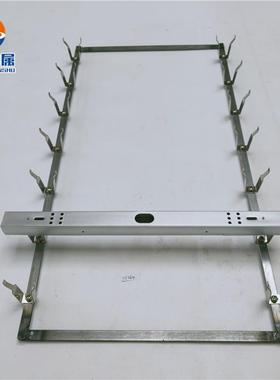 网板对装挂具弹片镀锌焊接钢网冲压网260x500网盘2排x7个CY264