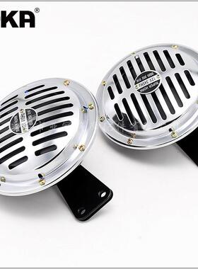 DHKA亚冠-AS029现货155mm盆形电喇叭汽车电喇叭12Vsuperhorn埃