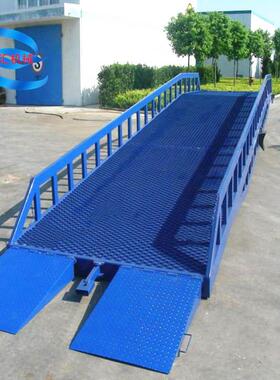 8吨10吨12吨集装箱货柜装卸货平台15吨移动式登车桥装货平台厂家