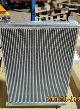 大型挖掘机PC2000-8油冷器21T-03-31260，液压油冷却器芯
