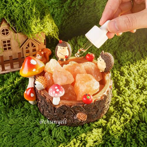 可爱刺猬扩香石无火香薰