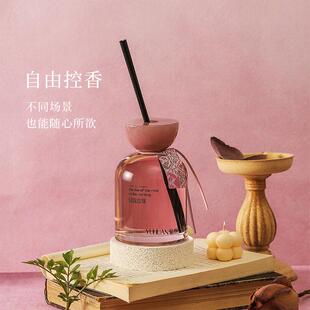 朝露玫瑰无火香薰植物油性精油扩香持久香氛摆件送女朋友生日礼物