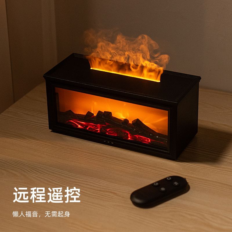 仿真火焰壁炉七彩自动香