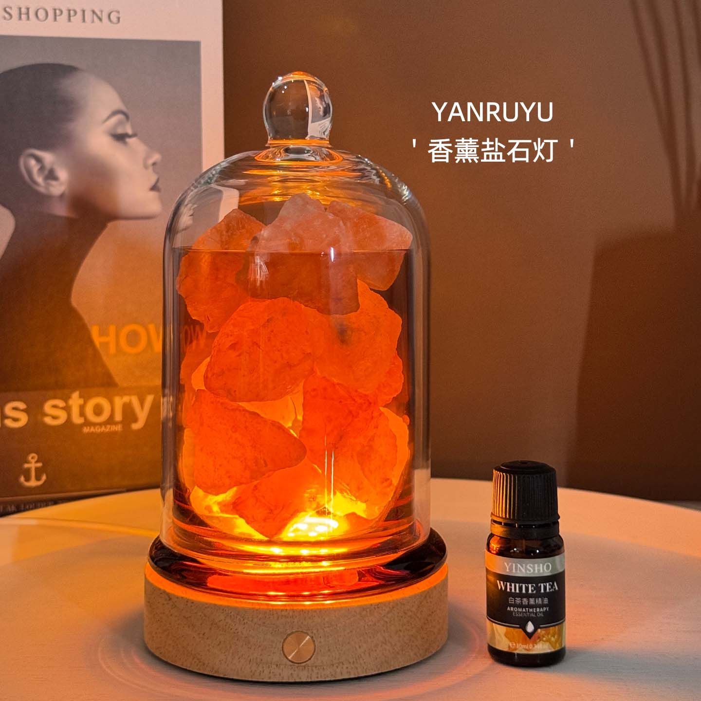 无火香薰小夜灯氛围灯喜