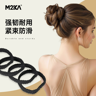 M2ka麻花辮發(fā)圈女編織新款 耐用高彈力皮筋馬尾丸子頭百搭發(fā)繩