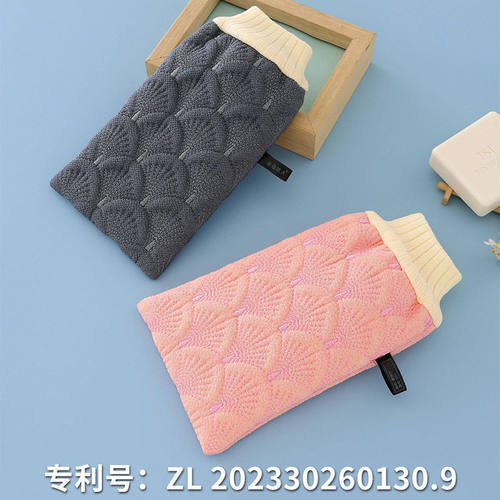 美人鱼搓澡巾粗纱洗澡巾去污搓背巾浴擦沐浴手套搓灰澡巾深层清洁
