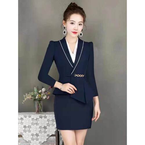 新款ktv包厢公主工作服夜场夜总会dj制服工装秋冬酒店套装女