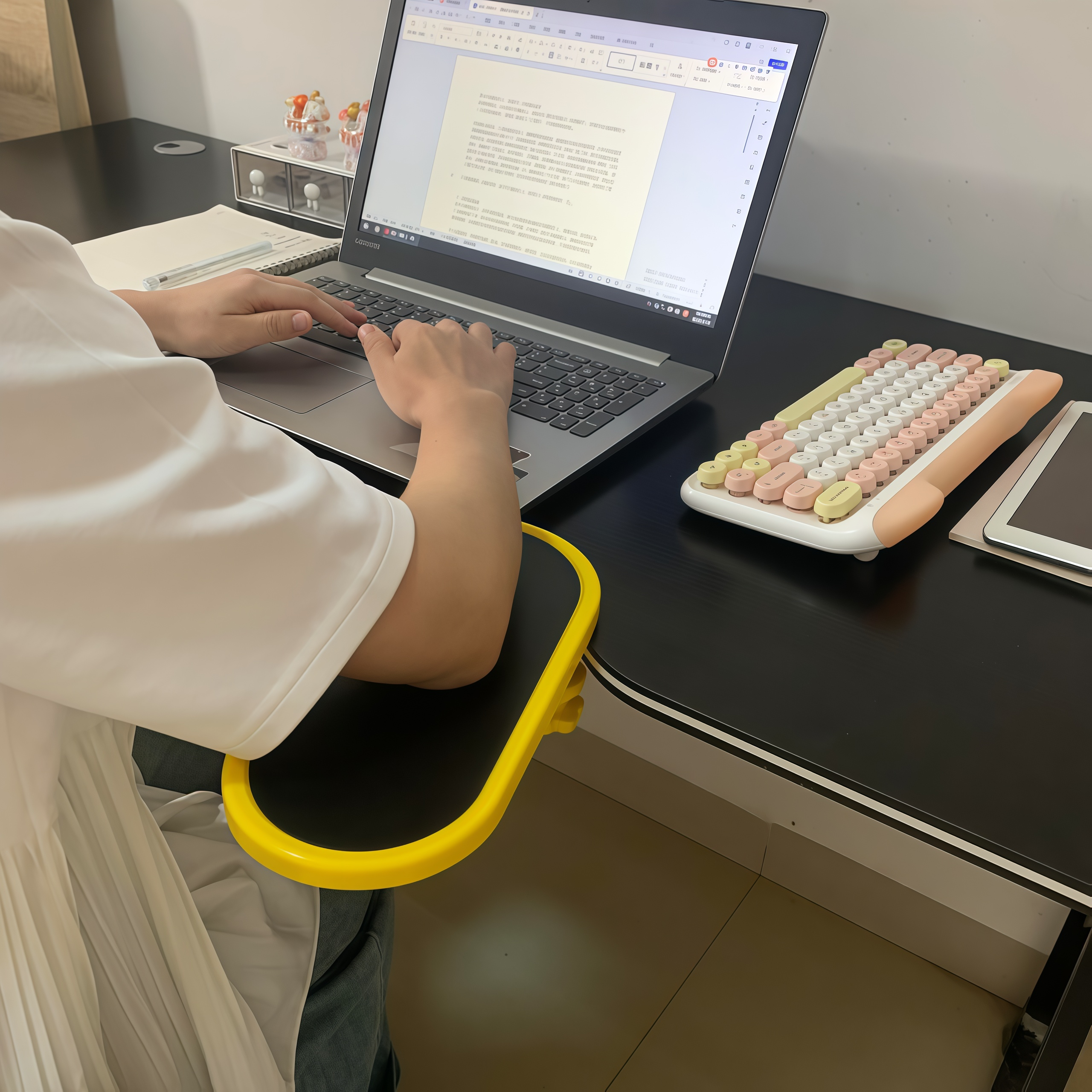 【工位标配】电脑桌手托架桌子肘托手腕垫子手臂休息支架上班神器