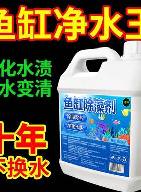 鱼除除藻去苔剂缸户外鱼池绿水藻丝褐藻去鱼神器青苔清除剂WAK不