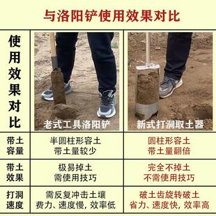 打洞神器挖洛铲阳子挖取土器土栽树种树挖坑电线杆洞打桩见描述挖