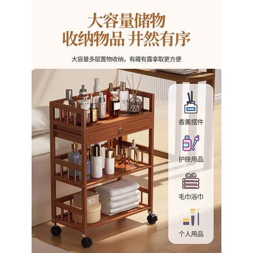 美容院专用推车小多功能置物架子理发廊发带轮店可移动手XEB推工