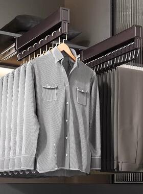 德拉国柜内裤架伸缩滑轨多功能置家用顶装铝合金抽裤衣VWK挂收纳