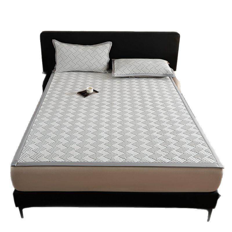 高克重中分子PE聚乙烯凉感床垫纯色可水洗透气冷感垫子日韩凉席子,床上用品,冰丝席,淘宝优惠券,粉丝福利购,淘宝优惠卷