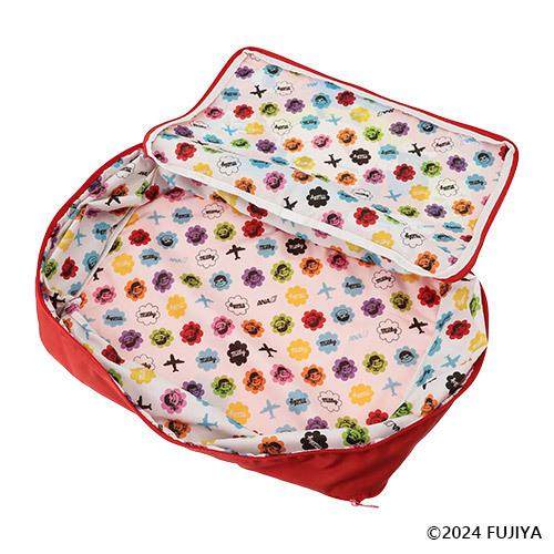 现货日系可爱牛奶妹行李箱分装收纳包双层大容量可折叠手提收纳袋,收纳整理,其他收纳袋,淘宝优惠券,粉丝福利购,淘宝优惠卷