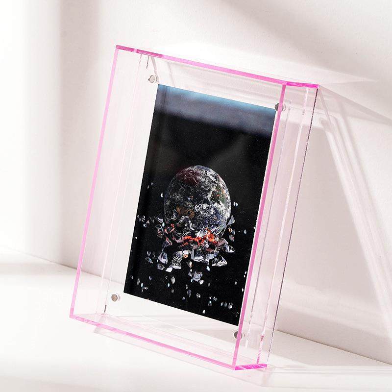 亚克力摆台轻奢透明画框婚纱照相框挂墙装饰海报展示架创意相片框,家居饰品,DIY亲子装饰画,淘宝优惠券,粉丝福利购,淘宝优惠卷