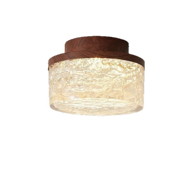 法式中古风吸顶灯树脂设计师复古玄关入户走廊灯过道衣帽间阳台灯