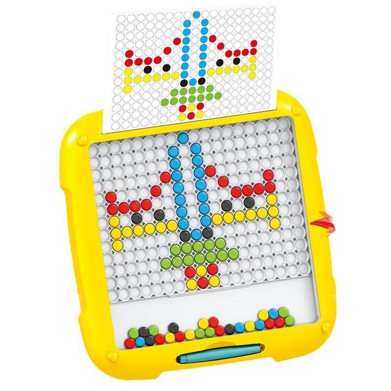 热卖儿童二合一磁性运笔画板磁力石控笔益智训练科教玩具卡通,玩具/童车/益智/积木/模型,画板,淘宝优惠券,粉丝福利购,淘宝优惠卷