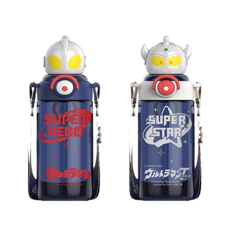 奥特曼儿童水杯上学专用夏天男孩防摔大容量小学生幼儿园背带水壶,户外/登山/野营/旅行用品,水杯,淘宝优惠券,粉丝福利购,淘宝优惠卷