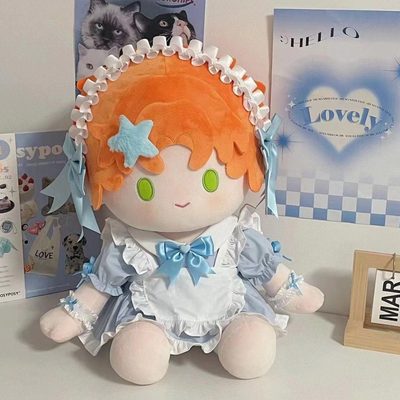 可爱裙cm新款娃娃换装女仆洛丽塔棉花原创一番赏40娃衣白菜价衣服