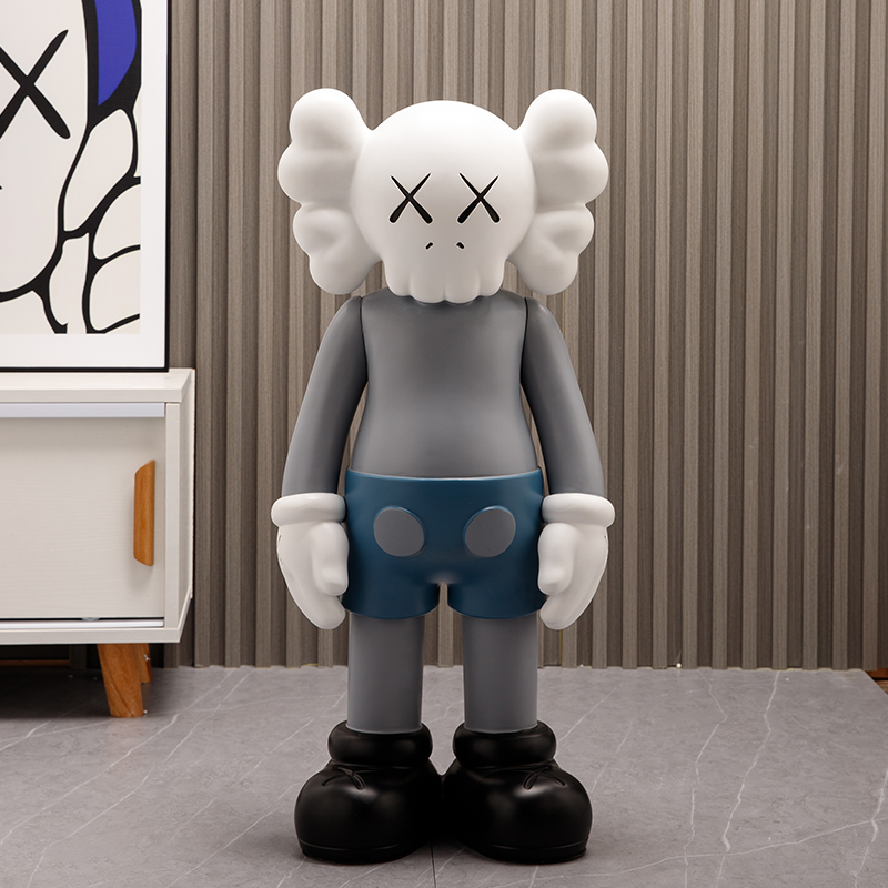 速发站姿ka饰s大摆件客厅装w落芝地麻街玩偶熊电视柜地台