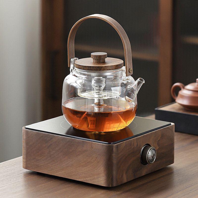 速发煮具壶电陶炉煮茶器玻璃烧水壶泡茶茶白茶小型养热电生壶自动