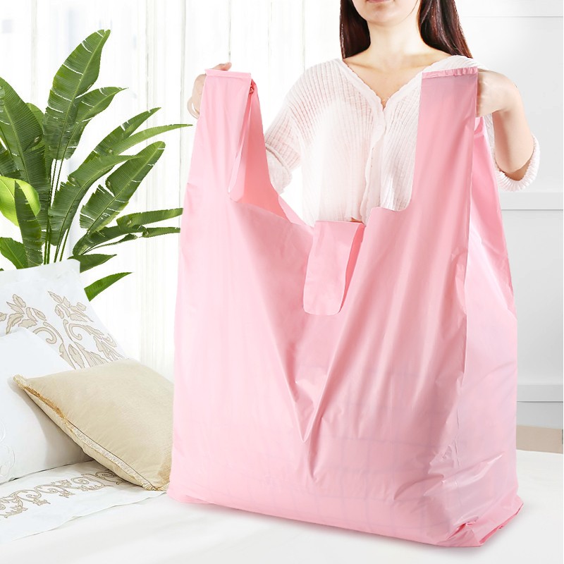 速发背大号粉色塑料加装袋 服心棉被搬家打包马夹胶袋子
