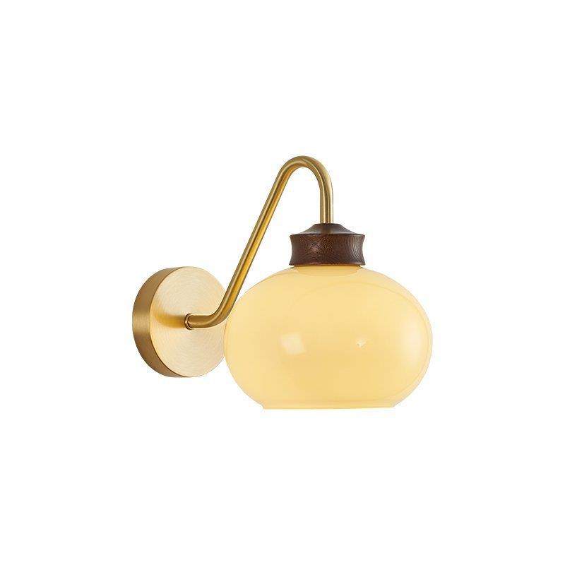 铜壁灯中古风复古创意客厅背景墙壁灯卧室床头玄关过道挂墙灯