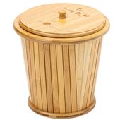 实木茶桶竹子茶渣桶茶叶垃圾过滤排水桶功夫茶道配件家用废水桶