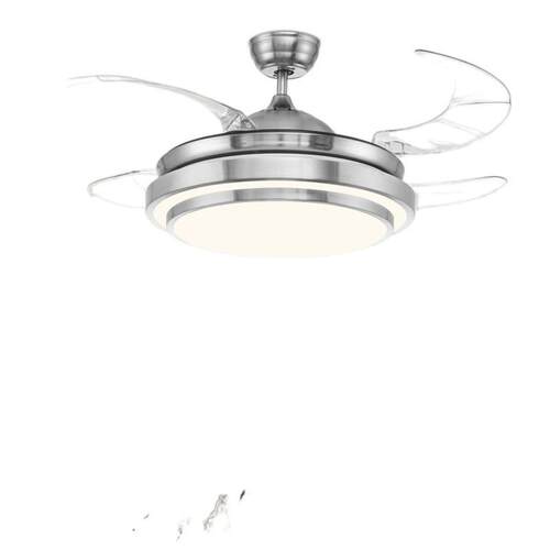 隐形风扇灯客厅餐厅卧室一体LED风扇家用简约现代吊扇灯