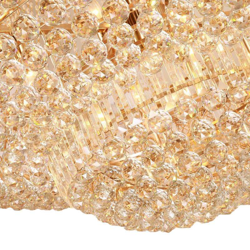 豪华别墅酒店大堂吊灯欧式餐厅水晶吊灯酒店大厅客厅吊灯工程灯,家装灯饰光源,智能吊灯,淘宝优惠券,粉丝福利购,淘宝优惠卷