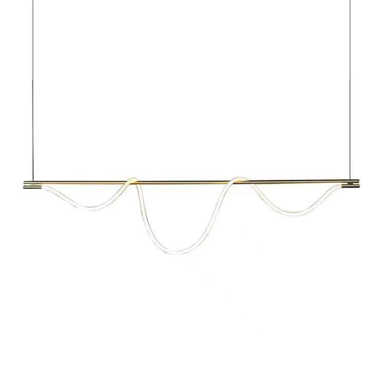 后现代极简设计师长条音符艺术轻奢前台吧台咖啡厅服装店餐厅吊灯,家装灯饰光源,智能吊灯,淘宝优惠券,粉丝福利购,淘宝优惠卷