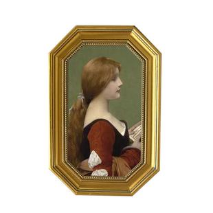 饰 树脂摆件挂墙婚庆婚礼结婚照相框挂墙装 欧式 树脂相框ins风格